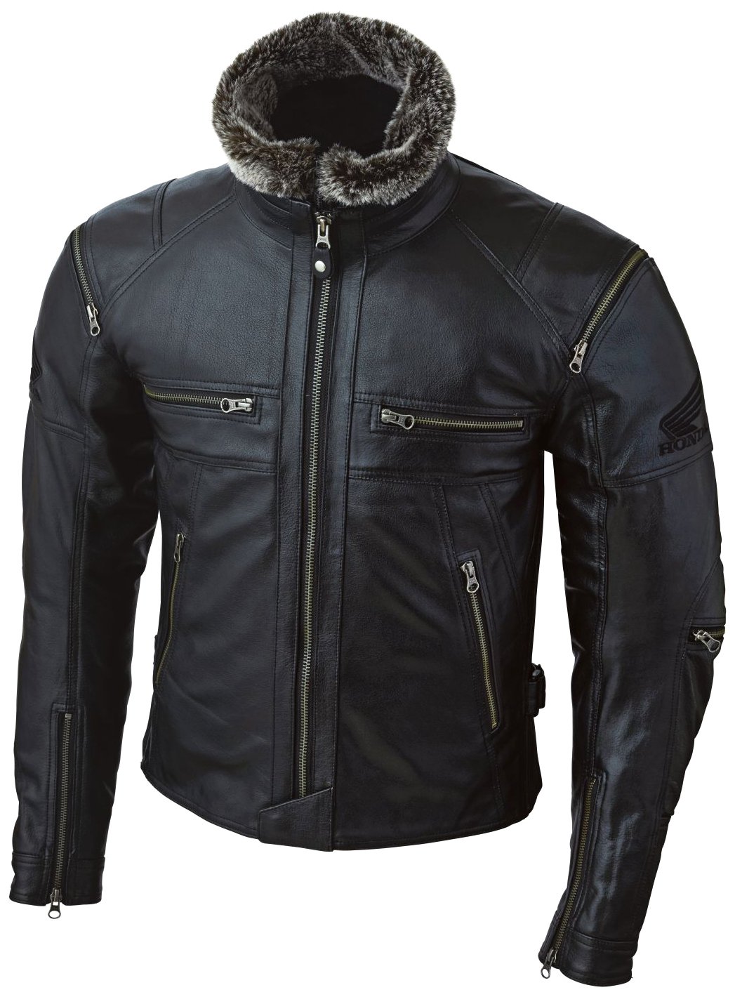 Amazon | Honda(ホンダ) レザー・ボアジャケット ブラック LLサイズ